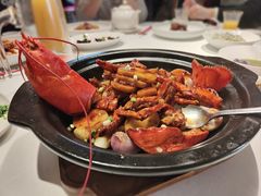 波士顿龙虾炒年糕-玫瑰厅上海菜(兴国路店)