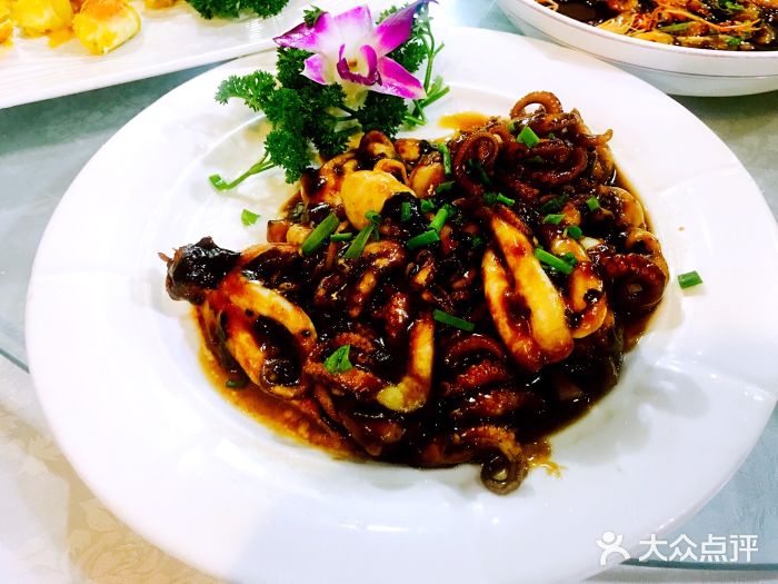 老板娘海鲜(平凉路店)酱爆八爪鱼图片