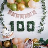 宝宝百日宴👶🏻｜在家也能拥有森林系ins风～