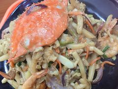 白蟹炒年糕-台州老六海鲜面馆(上南总店)