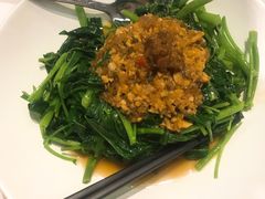 虾酱空心菜-汤城小厨•粤菜•靓汤(金宝街店)
