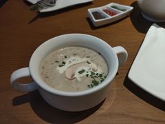 奶油蘑菇汤-安妮意大利餐厅(国贸店)