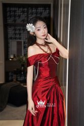 点击看大图 -艾拉·女王婚纱礼服馆