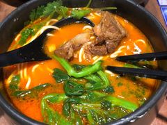 香草番茄汤.猪软骨面-和府捞面(东直门银座店)