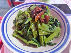 芥末空心菜-回味黑鸭煲·始于2006(万松园店)