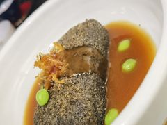 自制黑芝麻豆腐-广州文华东方酒店·江-由辉师傅主理