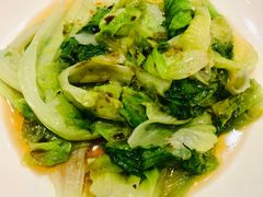 白灼生菜-金穗园·砂锅粥.醉鸡煲火锅(长寿路店)