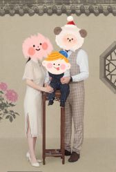 -时光纪亲子全家福照相馆(静安店母女写真父母纪念照)
