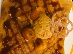 焦糖煎香蕉crepe-La Creperie法餐厅(芮欧百货店)