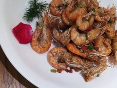 椒盐大虾-上关雪東北菜(中房金谊店)