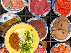 特色内脏九宫格拼盘-王歘歘·chuǎ火锅(五道营店)