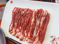 大刀手切羊腿肉-1078號老北京涮肉(松柏店)