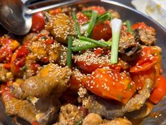 -贵州辣子鸡番茄鸡