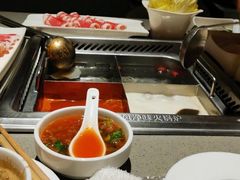番茄锅底-海底捞火锅(八佰伴店)