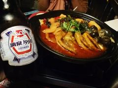 啤酒-老表记广西宵夜螺蛳鸭脚煲(西大店)
