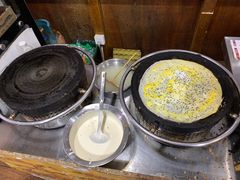 香辣煎饼果子-冷峰马家鸡蛋牛奶醪糟(八朗学五巷店)