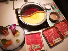 寿喜锅+冬阴功-温禾牛·和牛寿喜烧自助火锅(恒基名人店)