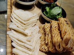 大师的洛馍馓子-食欲老院子荆芥疙瘩汤(经五路店)