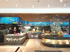 自助取餐区-东莞旗峰山酒店及行政公寓·莱斯西餐厅