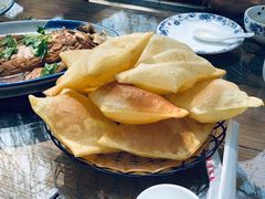 婆姨炸油香-百花人家(清水镇店)