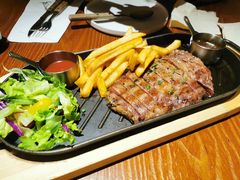 澳洲谷饲黑安格斯西冷牛排-澳骄 Aussie Kitchen·手工披萨·西餐(国大店)