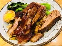 鹅肉拼猪手饭-狮头牌卤味研究所·卤味饭(花城汇南区店)