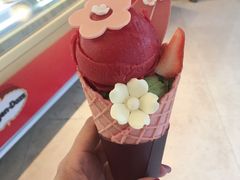 春日捧花丹麦筒冰淇淋-哈根达斯(国瑞店)