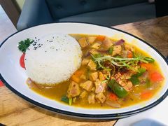 咖喱鸡肉饭-夏日玛莉西餐厅(梅溪湖步步高店)
