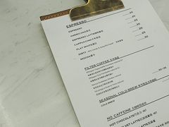 菜单-麻雀咖啡SPARROW COFFEE(十全街店)