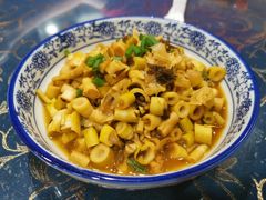 野笋炒雪菜肉沫-国生茶庄·地道农家菜团建活动
