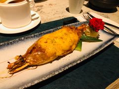 沙汁海胆焗印尼老虎虾-T館·花园艺术餐厅