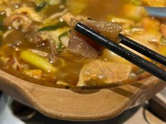 糊糊香辣牛杂煲大煲-诺丁牛排披萨自助餐厅(汕头苏宁店)