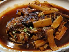 深海黄鱼年糕-径山十八道·风味民间菜(杭州总店)