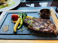 碳烤进口眼肉配时蔬-YUE·6·西式融合餐厅(外滩六号店)