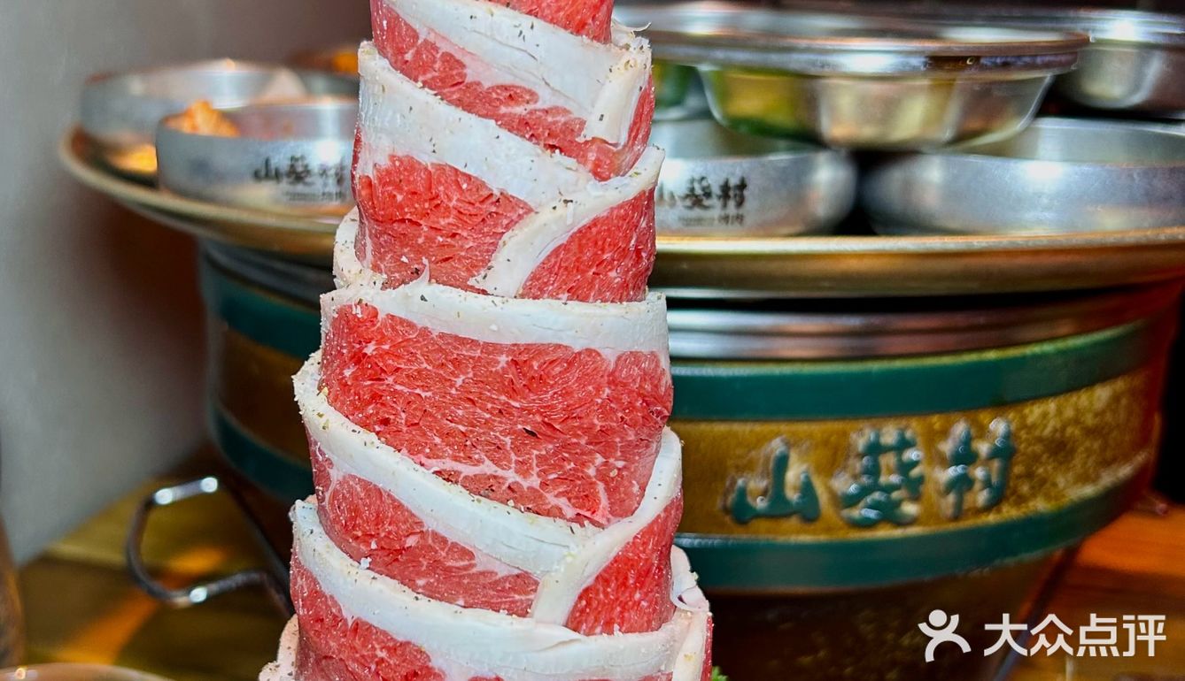 圣诞来他家吃烤肉啦😋这次来的百子湾新店‼️