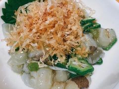 芥末章鱼拌秋葵-胜博殿日式炸猪排(悠唐店)