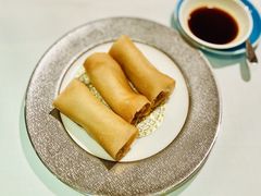 竹笙素春卷-香港喜来登酒店天宝阁