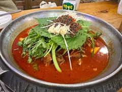 土豆排骨火锅-喇喇排骨火锅·传统韩式脊骨汤(望京西园总店)