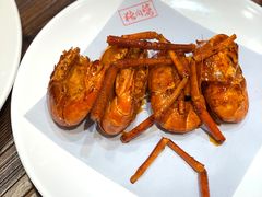 干煎美极罗氏虾-猪肉婆私房菜(华侨城店)