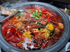 -探鱼·鲜青椒爽麻烤鱼(番禺万达店)
