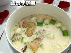 东海海钓黄鱼大汤雪菜手工面-鹏瑞莱佛士酒店·云璟 Yun Jing
