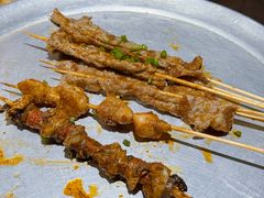 烎招牌牛肉串-烎记烧烤(蓝天花园店)