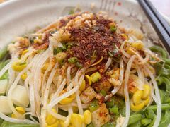 油泼面-手擀菠菜面(西康路店)