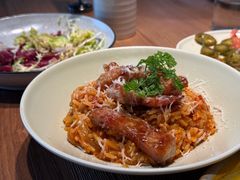 猪颈肉泡菜烩饭-沛家·西餐Brunch·直火料理