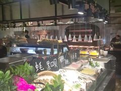 自助取餐区-马达风盛海鲜烤肉火锅自助餐厅(银谷店)