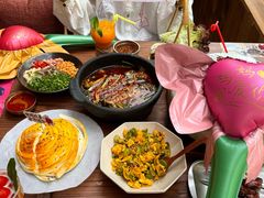 -拾光与烟火丨炭火串烧·自贡小活鲜(西村大院店)