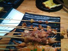 烤五花肉-路边摊小炉子烧烤