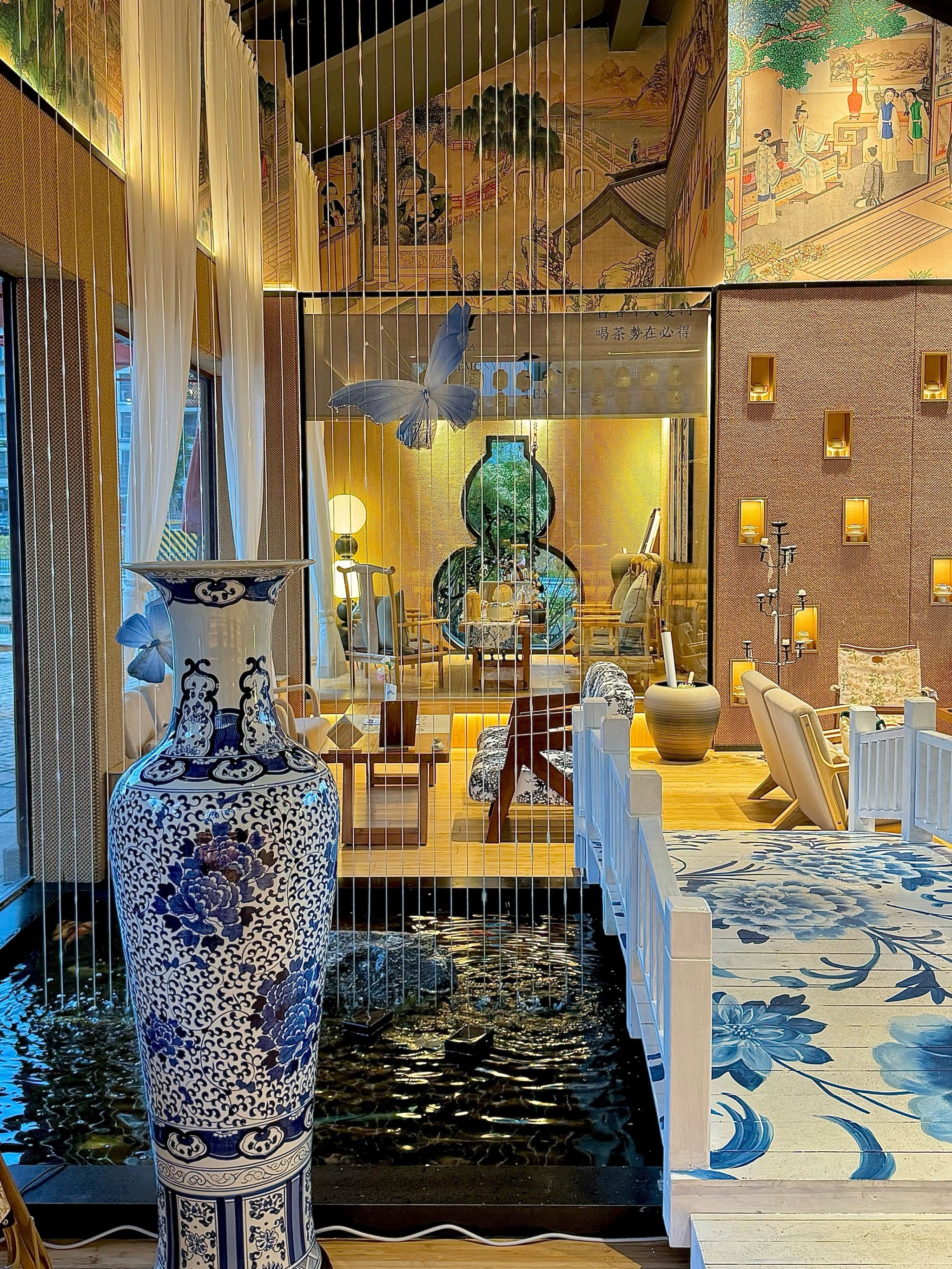 温州探店|青花瓷才是中式的审美的顶流🪭