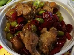 毛豆辣子鸡超值晚餐-老娘舅(杭州地铁凤起路站店)