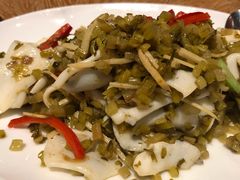 雪里蕻炒墨鱼-宁波柏悦酒店·钱湖渔港
